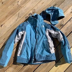 North face jacket with awesome shell